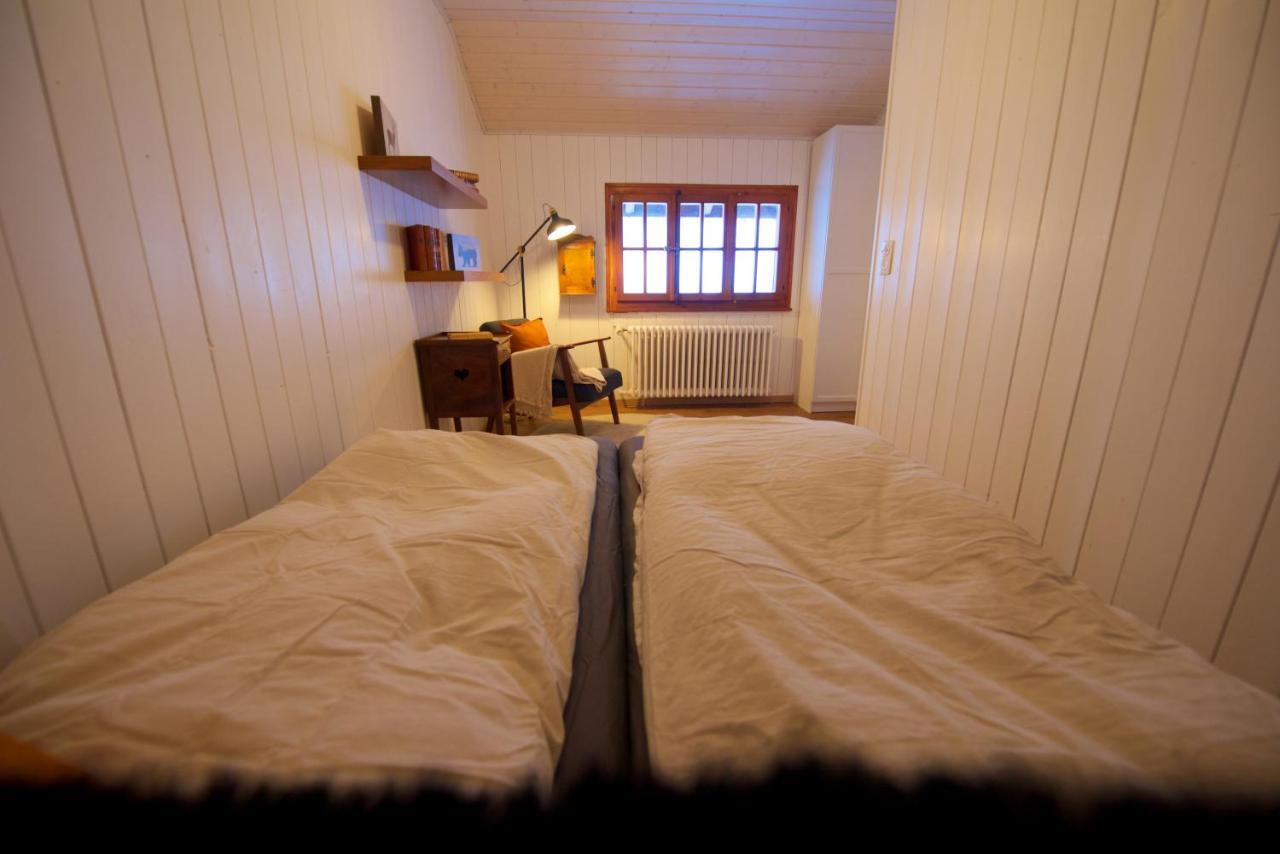 Chalet 4 Personnes Avec Sauna Leysin Bagian luar foto
