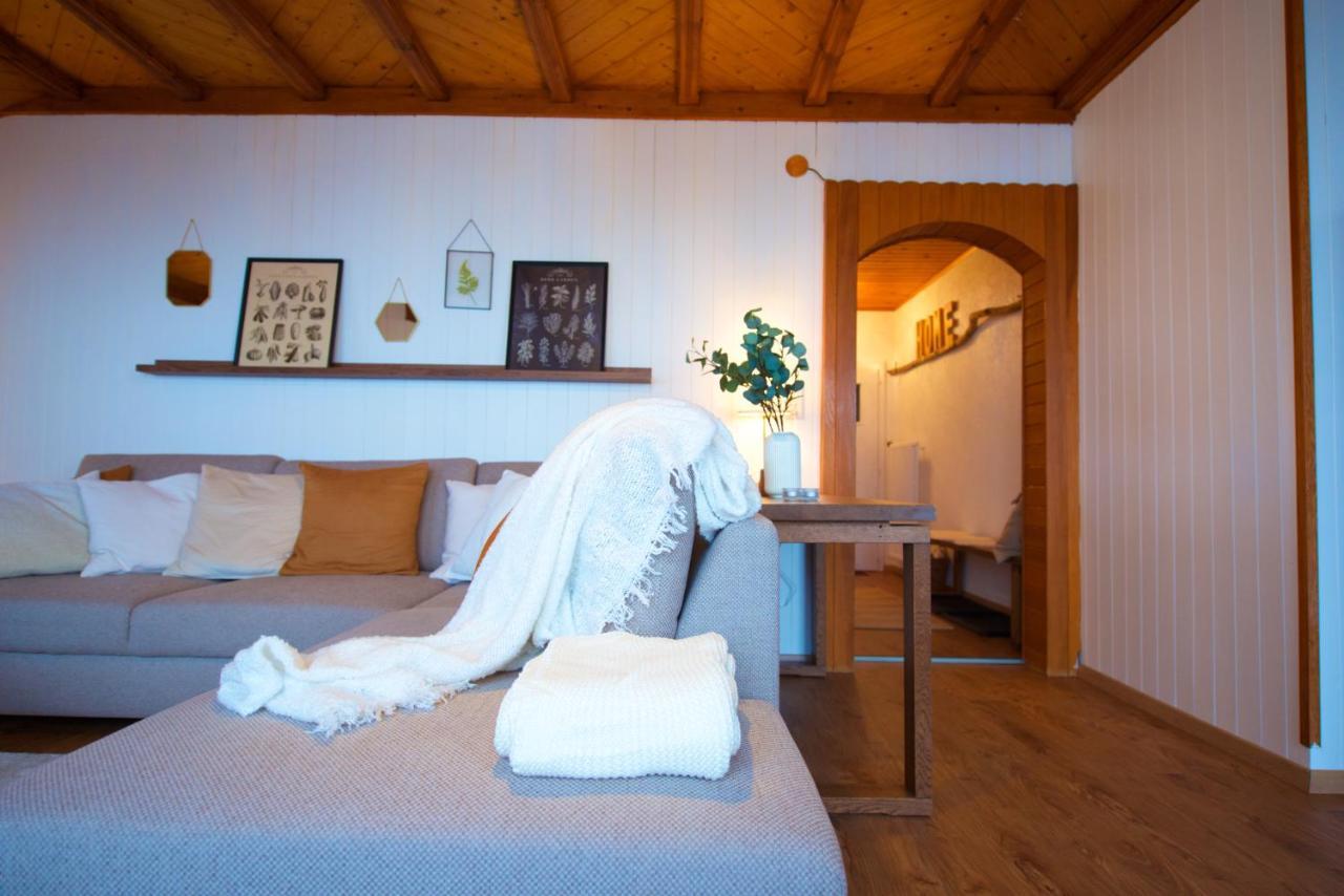 Chalet 4 Personnes Avec Sauna Leysin Bagian luar foto