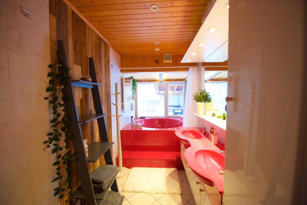 Chalet 4 Personnes Avec Sauna Leysin Bagian luar foto